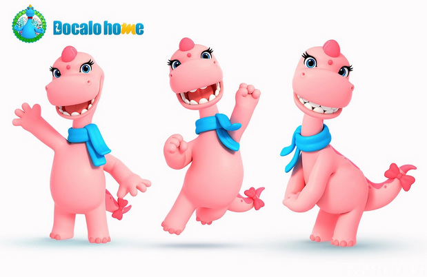 3D吉祥物：恐龙多彩IP第二弹