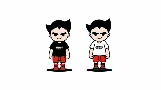 ATOMU餐饮品牌卡通IP设计