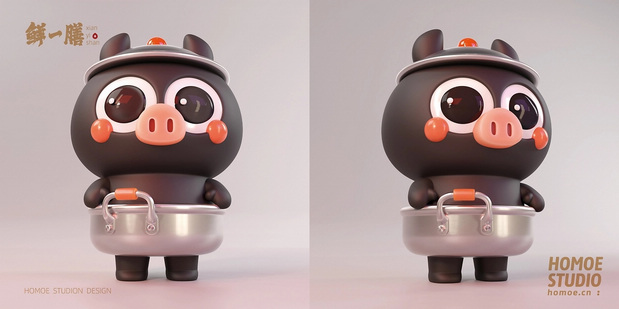 “鲜一膳”IP设计