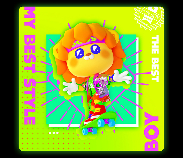 3D吉祥物：IP卡通人物形象设计