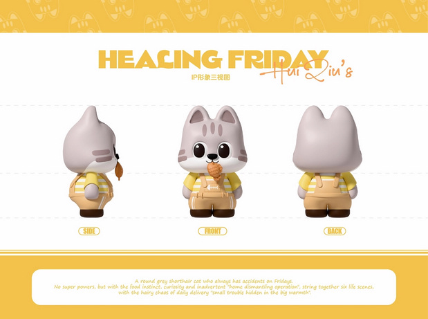 猫咪IP|灰球猫咪主题IP设计