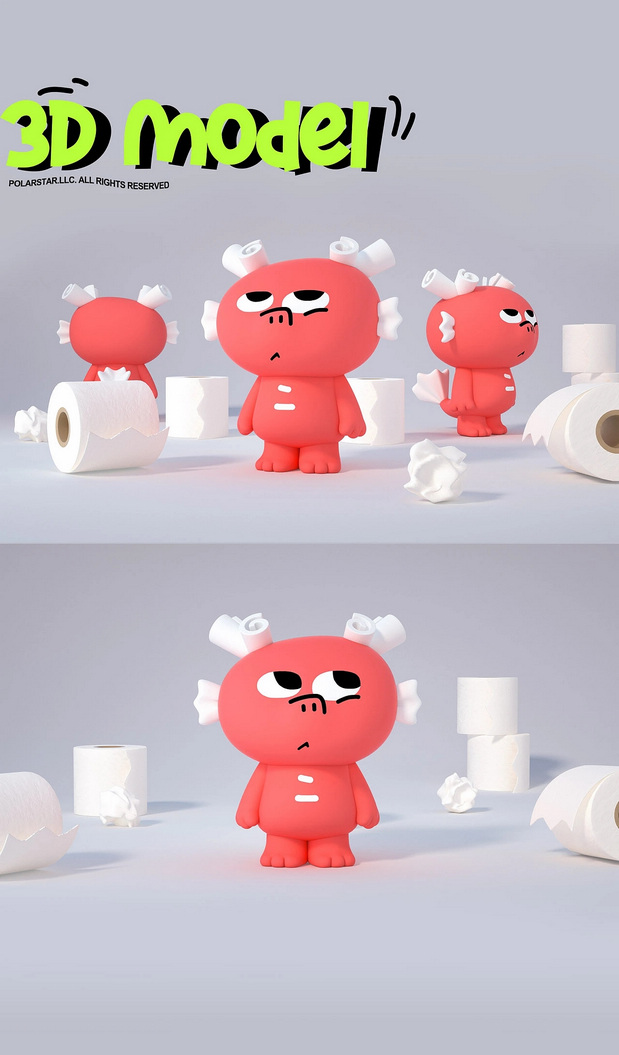 倦小龙IP 一只平凡的小龙