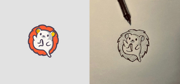 Vector mascots logoⅣ