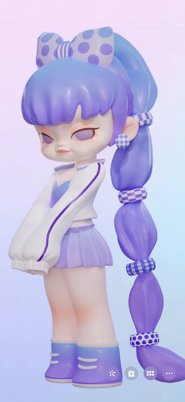 3D吉祥物：Becca的潮玩世界