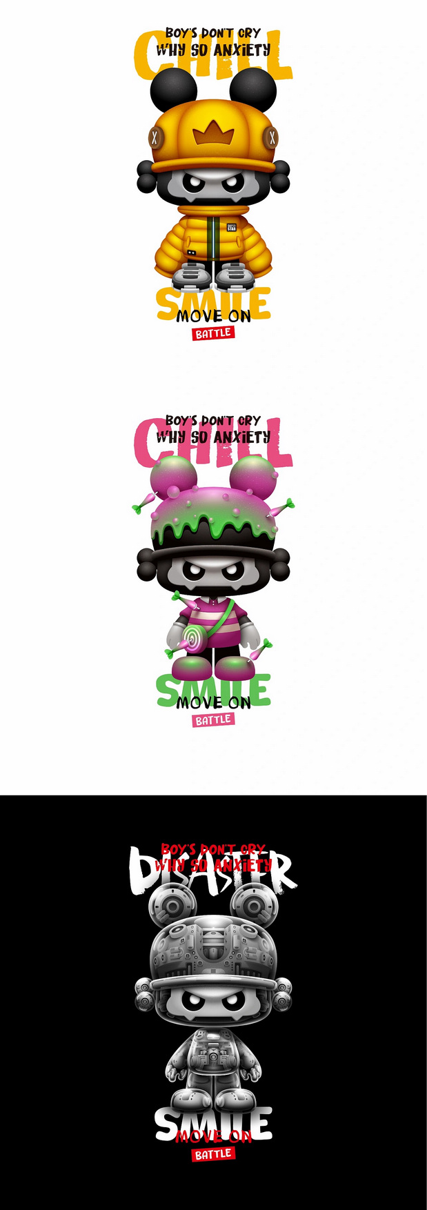 MONSTER Q卡通形象IP设计