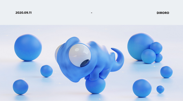 3D吉祥物：Diroro