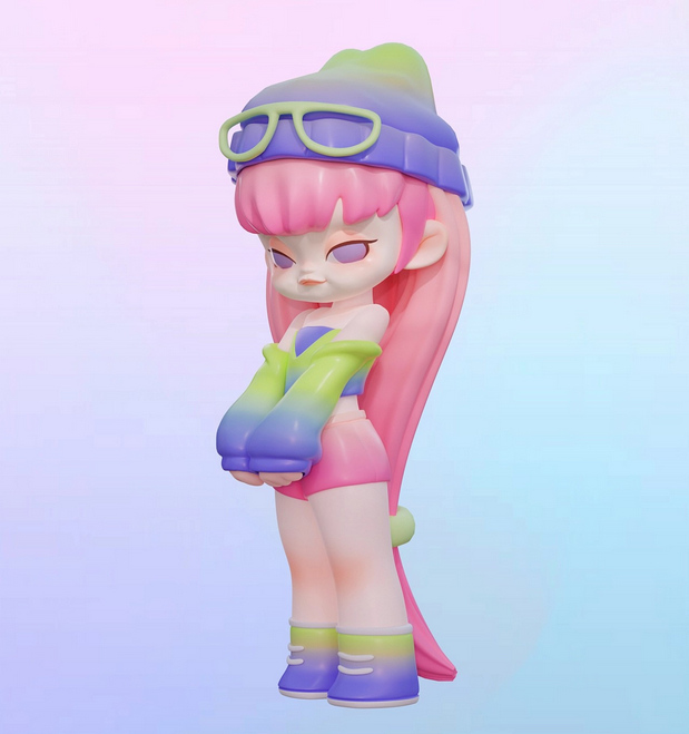 3D吉祥物：Becca的潮玩世界