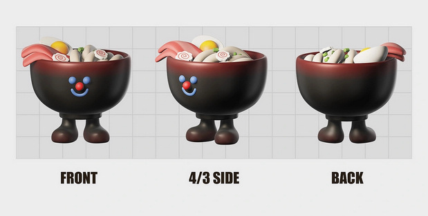 街头美食斗士|潮玩IP形象