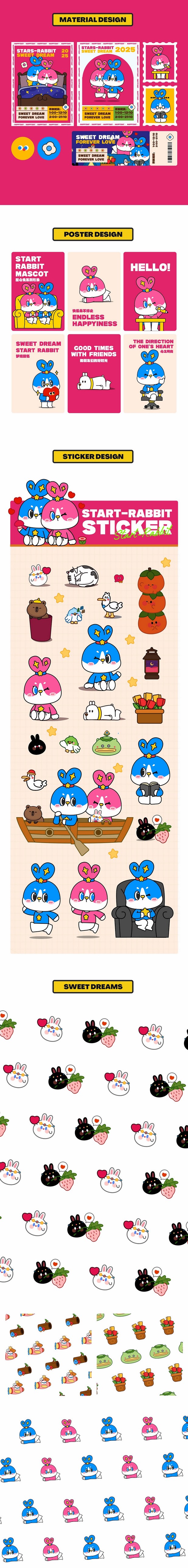 STAR-RABBIT形象IP项目