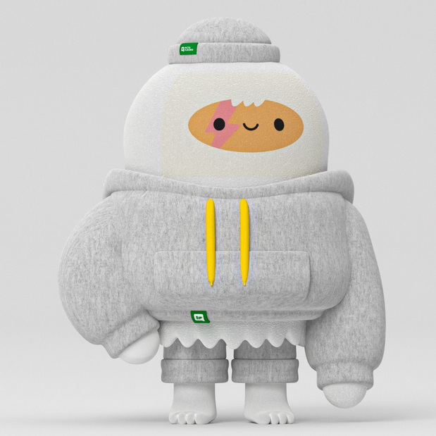 3D吉祥物：C4D卡通建模3D图像建模