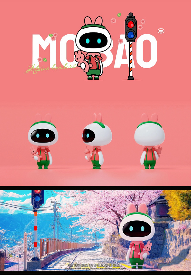 MOBAO-科技风格吉祥物IP