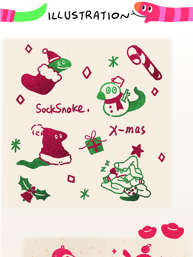 SOCKSNAKE 蛇年IP 原创IP