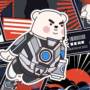 熊达叔|躺熊Lying Bear IP吉祥物 /><img fetchpriority=
