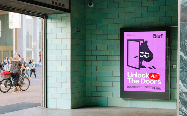 Bluf VPN服务提供商品牌形象