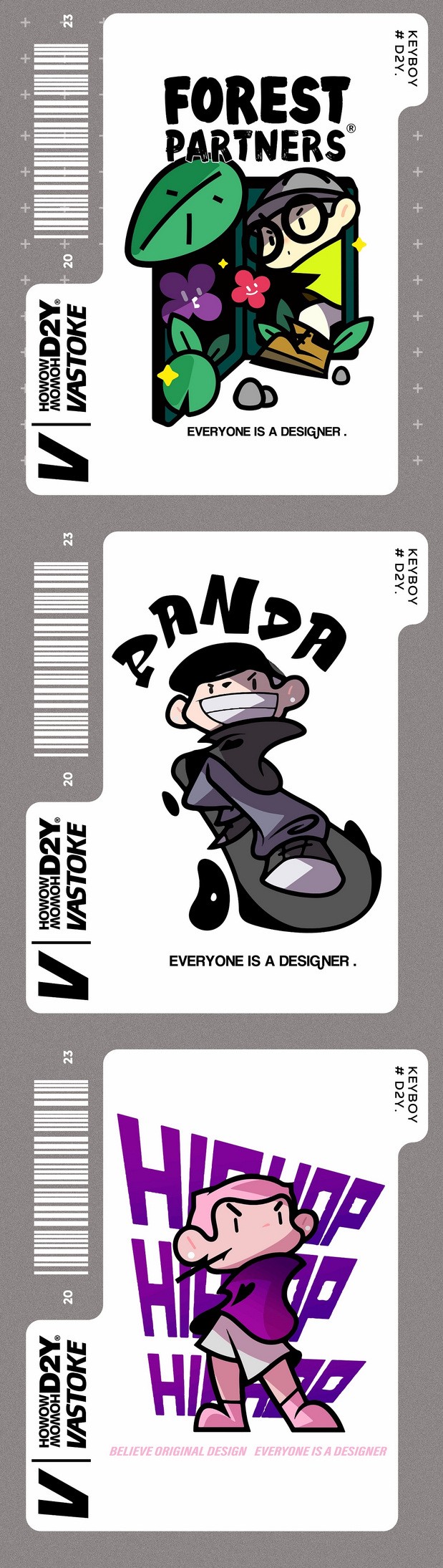 玩型填空|KeyBoy潮酷出街