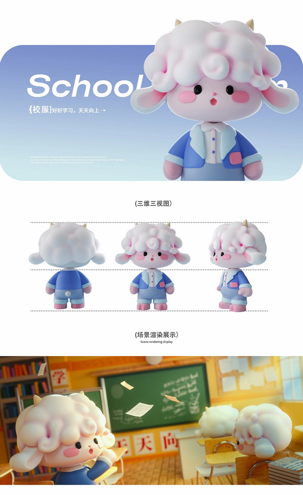 母婴品牌IP形象设计/包装设计