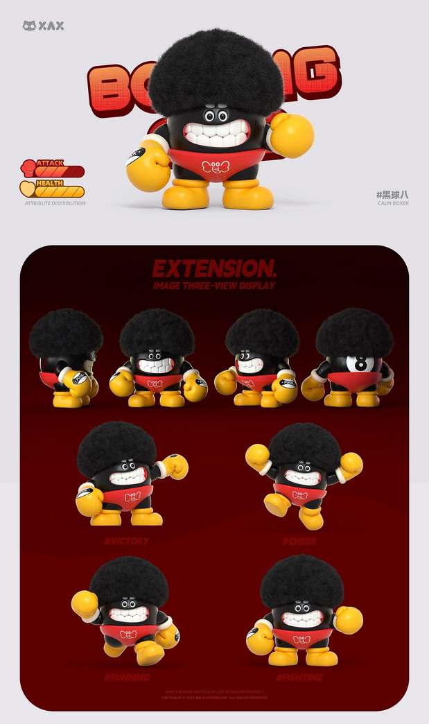 3D吉祥物：Boxing Club 拳击俱乐部2025