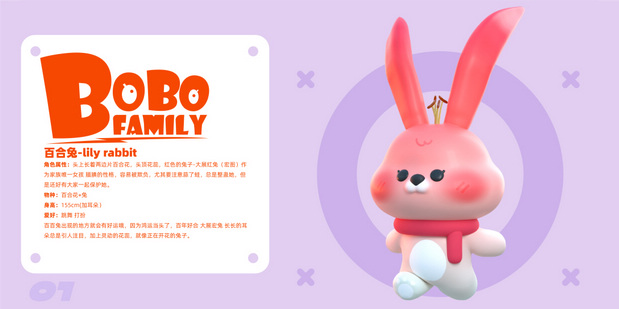 原创IP设计|BOBO家族ip设计