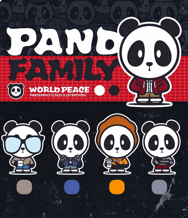 原创IP熊猫家族