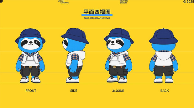 懒蓝地-户外轻松生活品牌全案