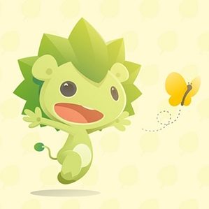 光合作用 卡通形象 阳光小狮子 /><img fetchpriority=