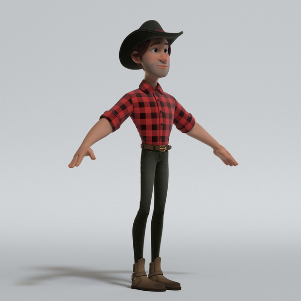 3D吉祥物：O Matuto