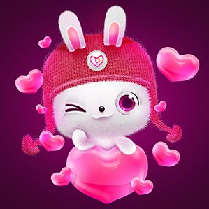 小爱直播卡通形象设计 /><img fetchpriority=