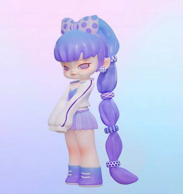 3D吉祥物：Becca的潮玩世界