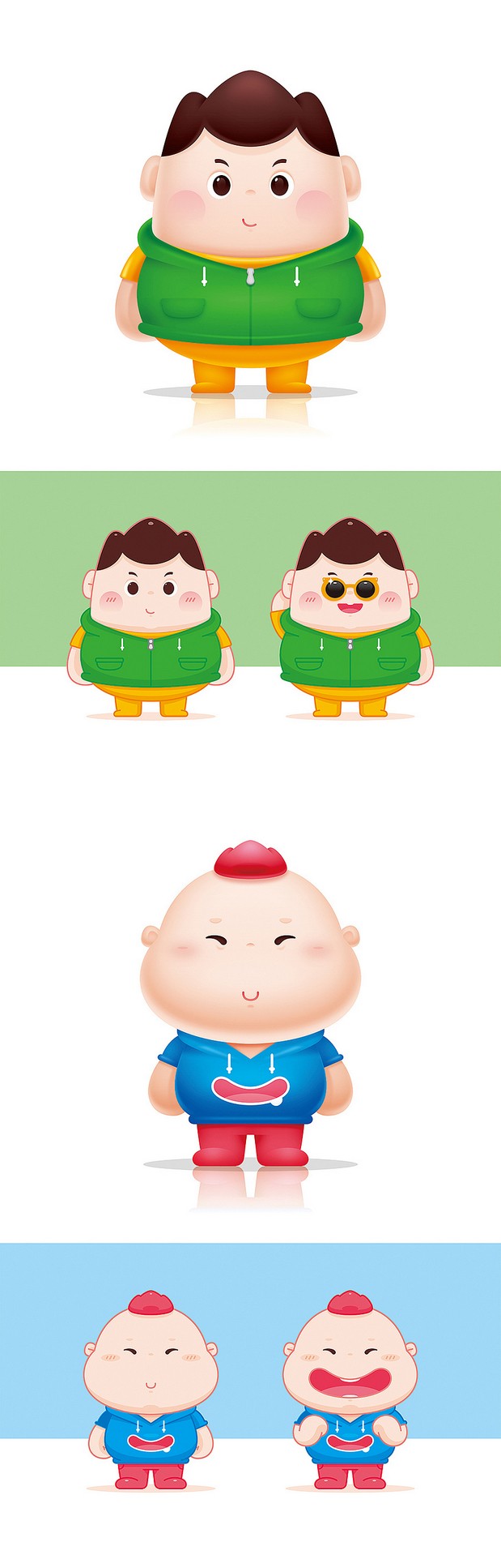 一些吉祥物飞机稿