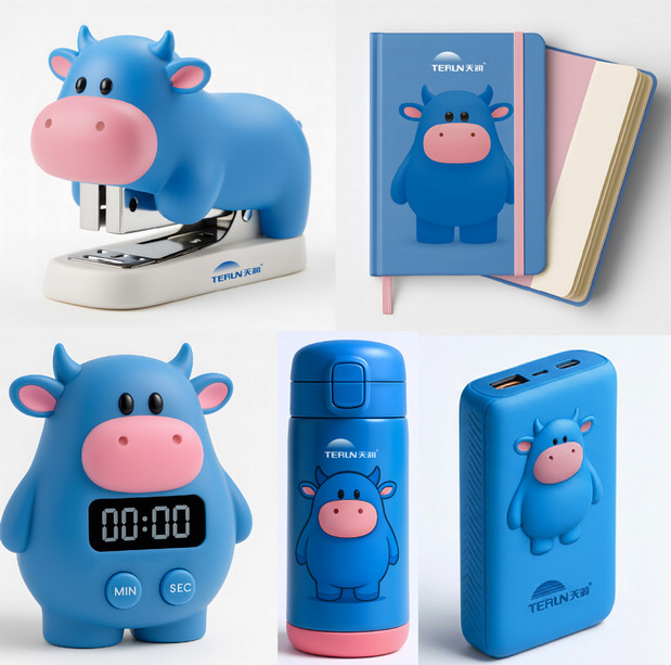 3D吉祥物：IP打造天润小蓝牛BLUEMOO