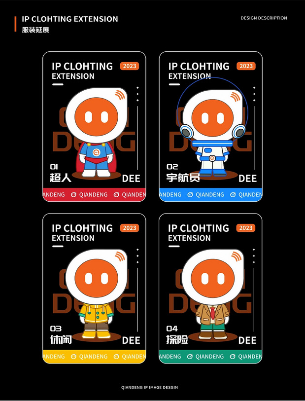 乾灯科技IP形象|乾小灯