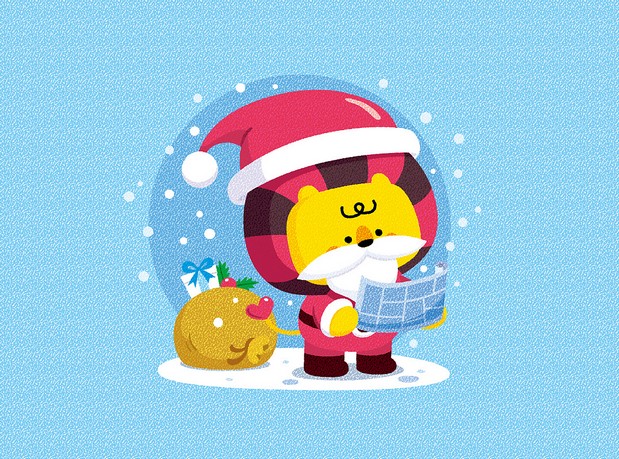 卡通吉祥物－小狮子