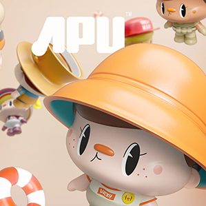 阿噗IP形象发布及系列潮玩 /><img fetchpriority=