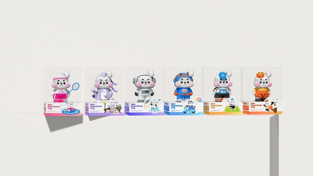 3D吉祥物：瑞贝|嘟嘟兔系列主题IP设计