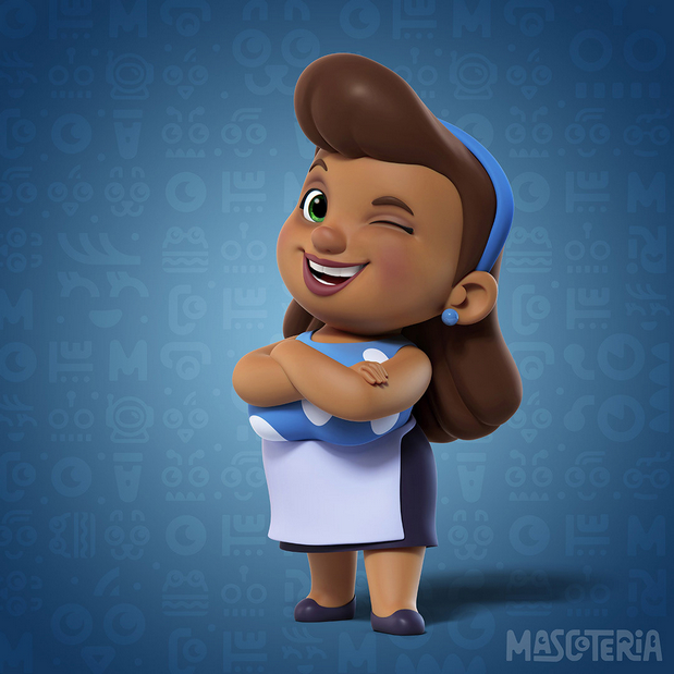 3D吉祥物：Donatela