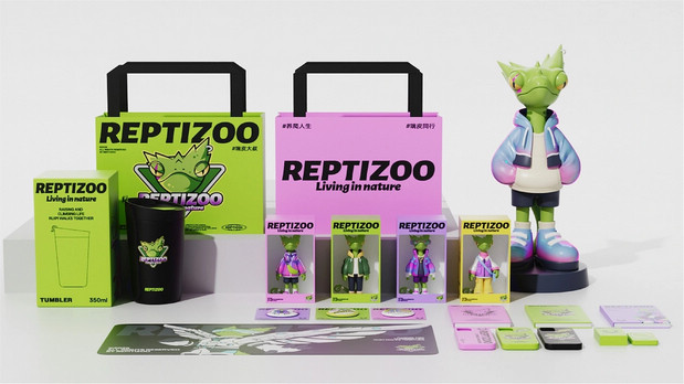 3D吉祥物：瑞皮大叔IP形象|REPTIZOO