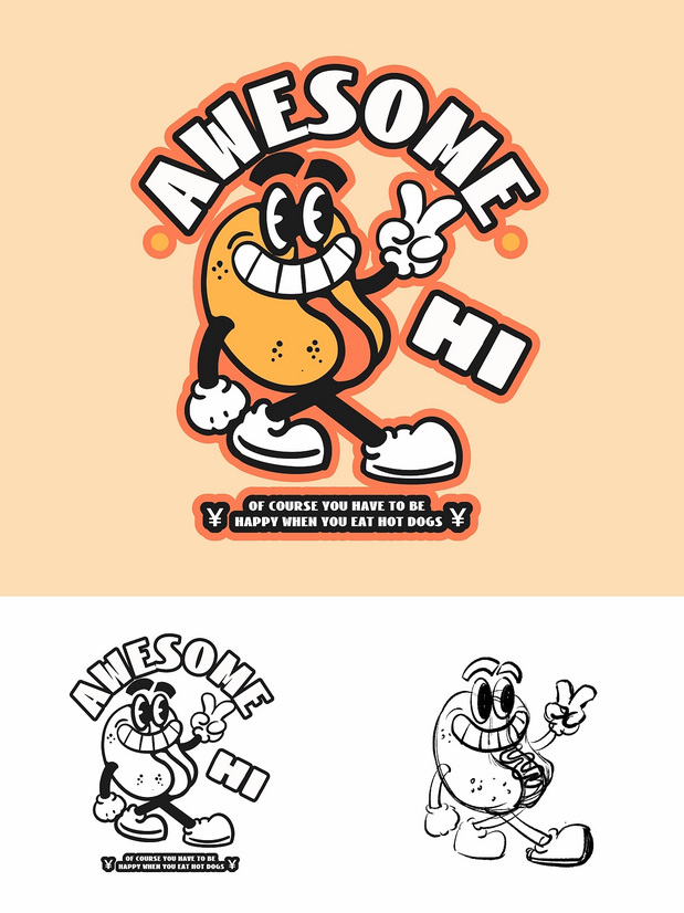 American illustration logo