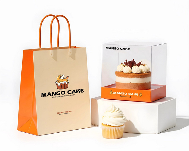 MANGOCAKE甜品品牌全案设计