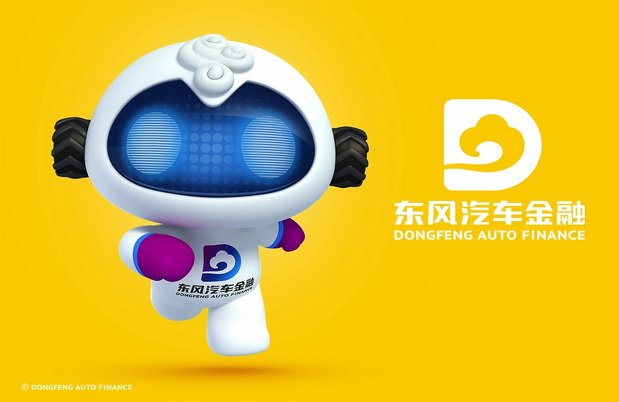 东风汽车金融IP乐融仔3D设计