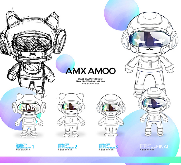 安慕希AMX全新IP形象