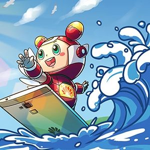 华为花粉俱乐部小E形象设计 /><img fetchpriority=