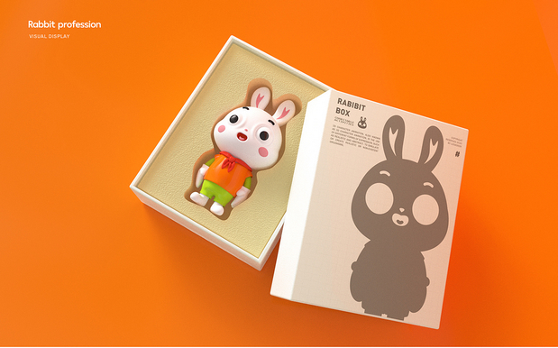 3D吉祥物：RABBIT MASCOT