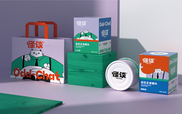 怪谈-猫粮品牌设计