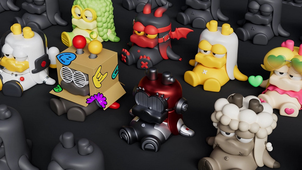 慵懒龙IP形象造型设计