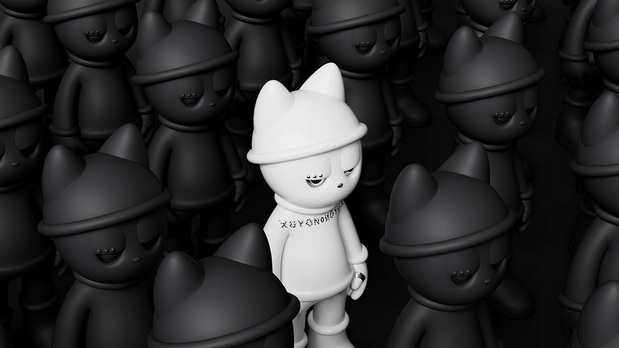 3D吉祥物：数字形象—慵懒熊LAZY BEAR