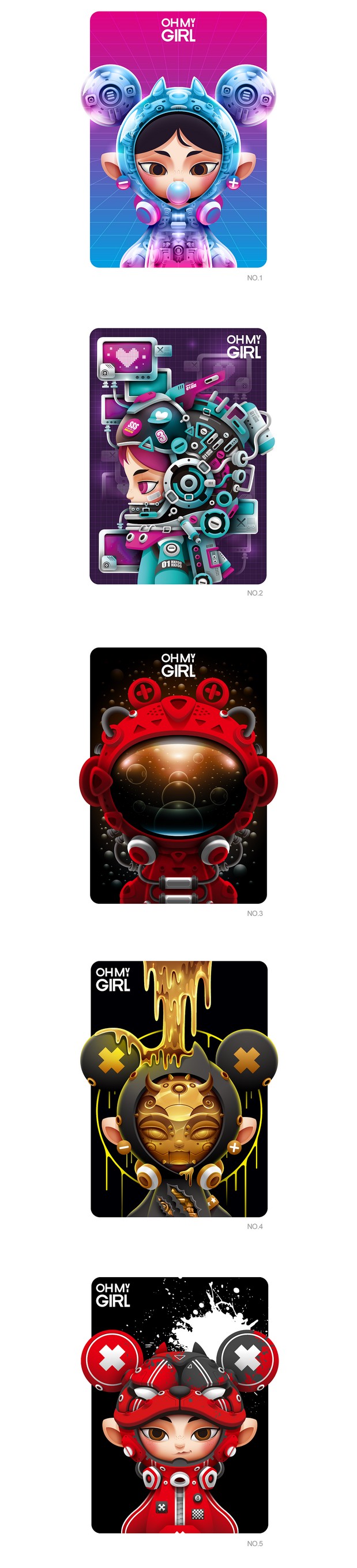 OH MY GIRL 王贵芬参战