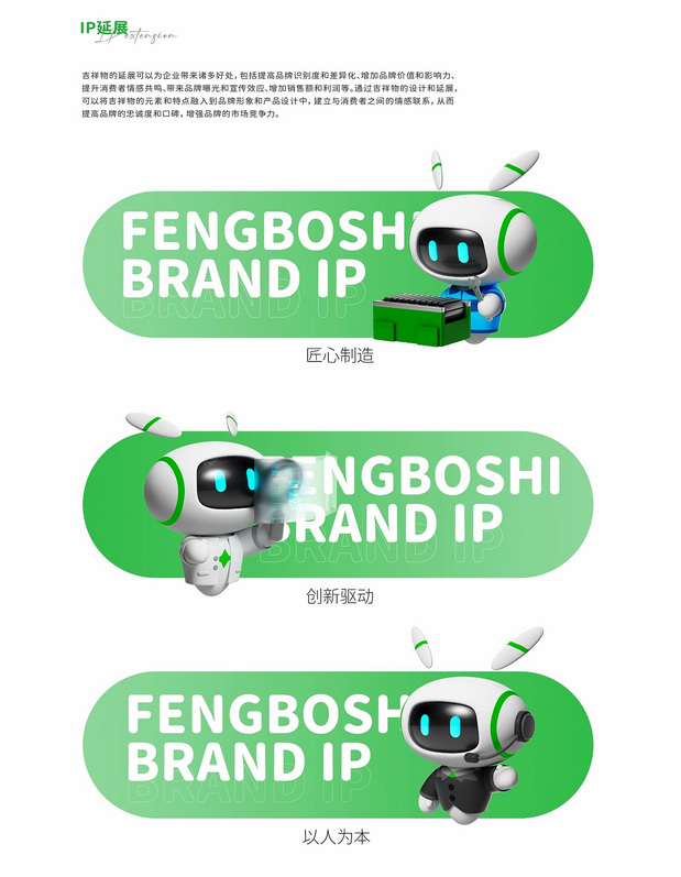 锋馥科技 IP形象设计|锋博士