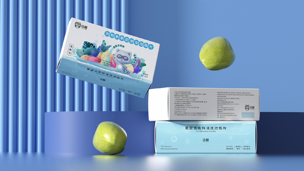 清洁用品ip设计