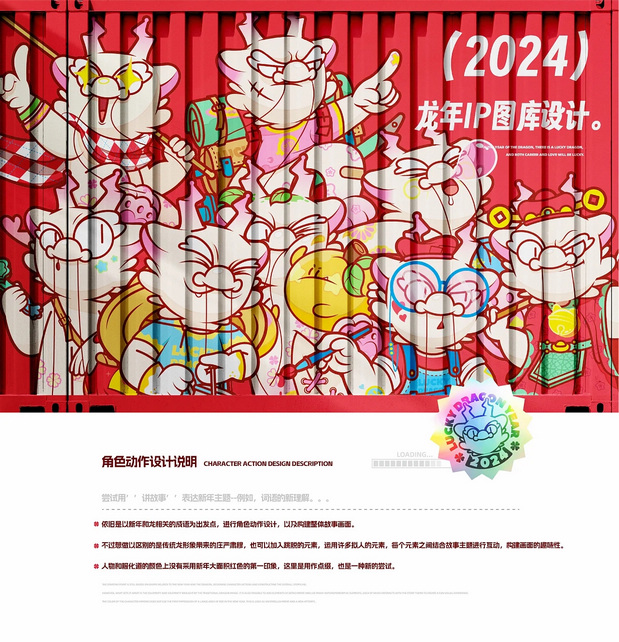 龙年品牌IP形象设计