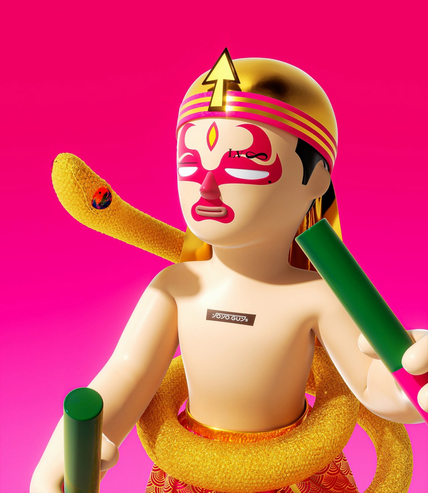 3D吉祥物：YOYOGUYS BG